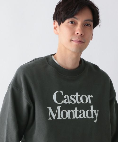 GLOBAL WORK グラフィックスウェットプルオーバー/611146 チャコールグレー XL メンズインナー グローバルワーク 611146 and ST アンドエスティ（旧ドットエスティ）