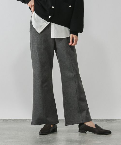 GLOBAL WORK あったかフレアパンツ/611253 チャコールグレー M ウィメンズボトムス グローバルワーク 611253 and ST アンドエスティ(旧ドットエスティ) GLOBAL WORK あったかフレアパンツ/611253 チャコールグレー M ウィメンズボトムス グローバルワーク 611253 and ST アンドエスティ(旧ドットエスティ)