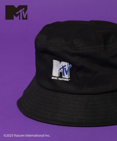 GLOBAL WORK MTVコラボ/バケットハット/一部店舗限定/612943 ブラック メンズグッズ グローバルワーク 612943 and ST アンドエスティ（旧ドットエスティ）