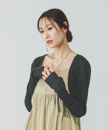 DAMA 絹100％⭐︎ボレロカーディガン定価3.3万 新品タグ付き 一部店舗限定/UVカットボレロカーディガン/658175 | [公式]グローバル