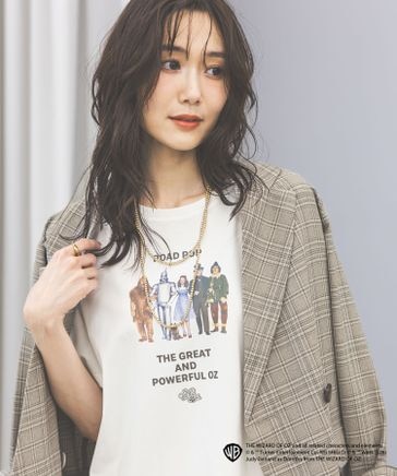 オズの魔法使い　ドロシー　プリントTシャツ オズの魔法使いフロントプリントTシャツ Tシャツ シャツ トップス