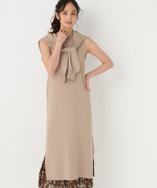 ショートカーディガン ノースリーブニットワンピース アウトレット価格 公式 グローバルワーク Global Work 通販