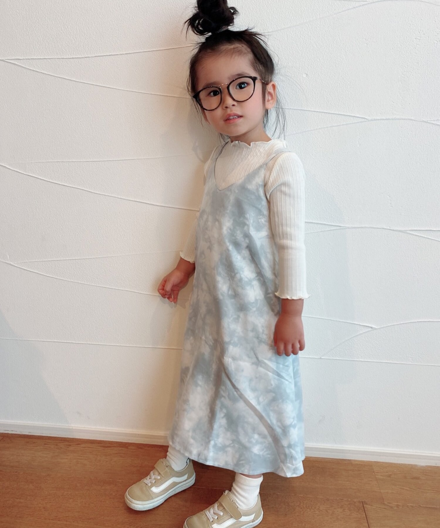 キッズ 2setキャミワンピ7分袖 アウトレット価格 公式 グローバルワーク Global Work 通販