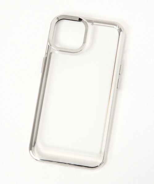 GLOBAL WORK UNISEX/フレームスマホケースiPhone13・14 ライトグレー ウィメンズグッズ グローバルワーク 908087 and ST アンドエスティ(旧ドットエスティ) GLOBAL WORK UNISEX/フレームスマホケースiPhone13・14 ライトグレー ウィメンズグッズ グローバルワーク 908087 and ST アンドエスティ(旧ドットエスティ)