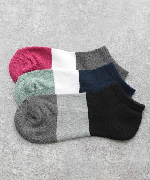 3足で1100円 パイルクッションアンクルソックスｓ 公式 グローバルワーク Global Work 通販