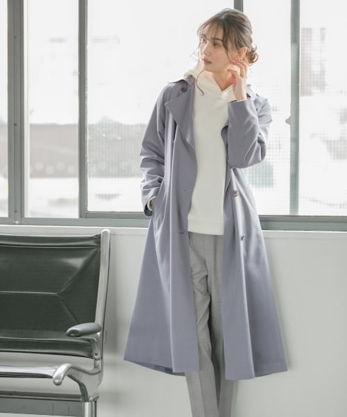 軽やか撥水花粉ガードトレンチ 公式 グローバルワーク Global Work 通販