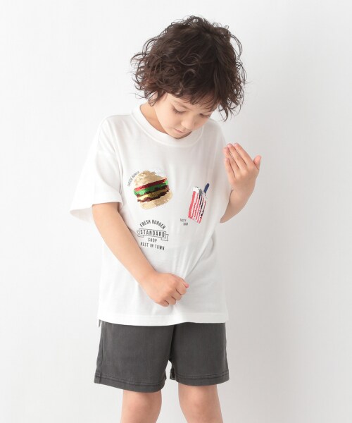 吸水速乾 スパンコールt半袖 キッズ アウトレット価格 公式 グローバルワーク Global Work 通販