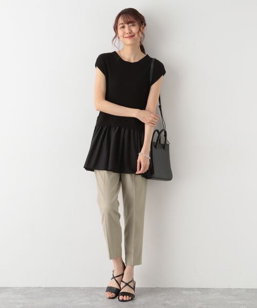 Xxlサイズweb限定 ウツクシルエットテーパードパンツ 公式 グローバルワーク Global Work 通販