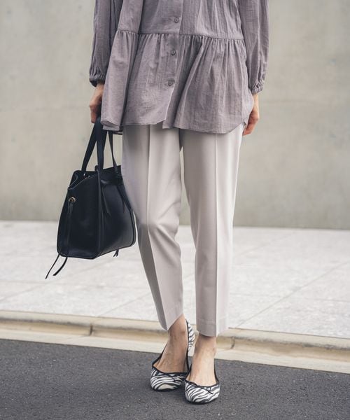 Xxlサイズweb限定 ウツクシルエットテーパードパンツ 公式 グローバルワーク Global Work 通販