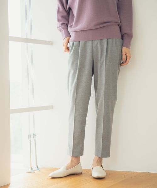 Xxlサイズweb限定 ウツクシルエットテーパードパンツ 公式 グローバルワーク Global Work 通販