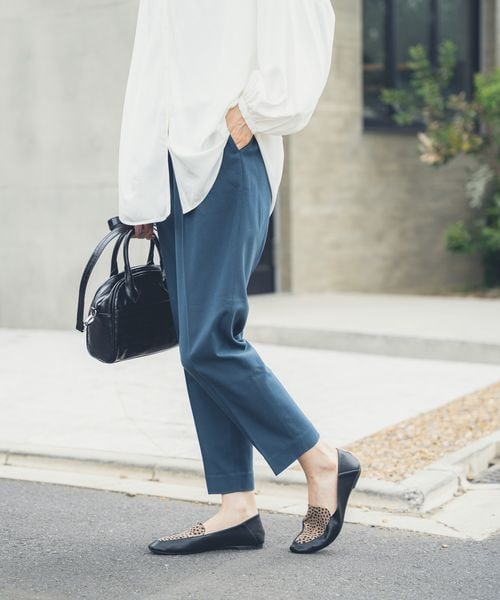 Xxlサイズweb限定 ウツクシルエットテーパードパンツ 公式 グローバルワーク Global Work 通販