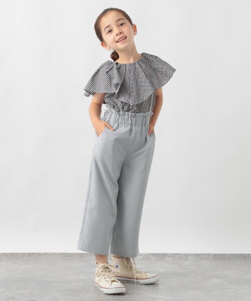 ラッフルブラウス ノースリーブ キッズ アウトレット価格 公式 グローバルワーク Global Work 通販
