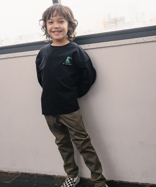 スキニーパンツ ラインパンツ キッズ 男女兼用 即出荷