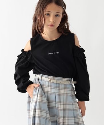 ヘビロッTEE／肩あき長袖/キッズ/95-165cm展開 | [公式]グローバル