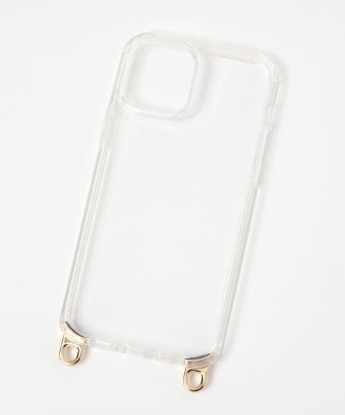 GLOBAL WORK フック付きケース12/12PRO イエロー ウィメンズグッズ グローバルワーク 972864 and ST アンドエスティ（旧ドットエスティ）