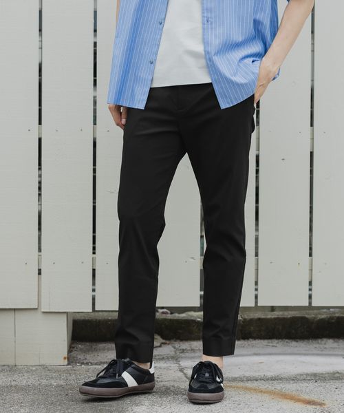 GLOBAL WORK スゴラクストレッチスリムパンツ/975726 ブラック XL メンズボトムス グローバルワーク 975726 and ST アンドエスティ(旧ドットエスティ) GLOBAL WORK スゴラクストレッチスリムパンツ/975726 ブラック XL メンズボトムス グローバルワーク 975726 and ST アンドエスティ(旧ドットエスティ)