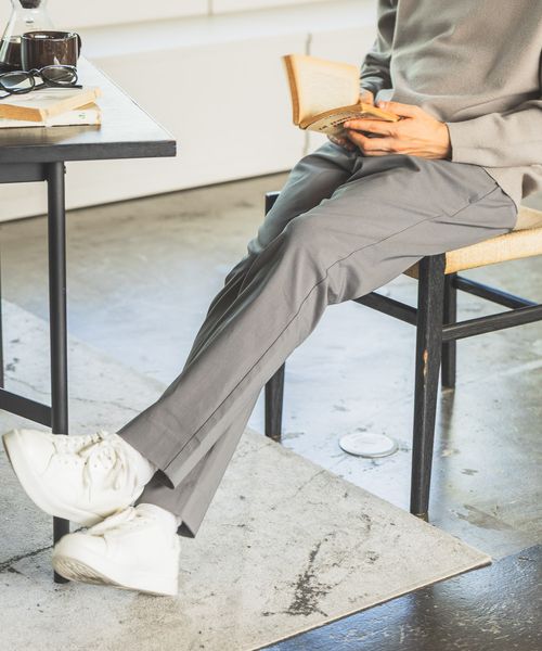 GLOBAL WORK スゴラクストレッチスリムパンツ/975726 グレー メンズボトムス グローバルワーク 975726 and ST アンドエスティ(旧ドットエスティ) GLOBAL WORK スゴラクストレッチスリムパンツ/975726 グレー メンズボトムス グローバルワーク 975726 and ST アンドエスティ(旧ドットエスティ)