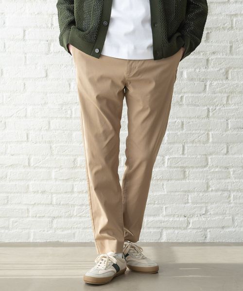 GLOBAL WORK スゴラクストレッチスリムパンツ/975726 ベージュ S メンズボトムス グローバルワーク 975726 and ST アンドエスティ(旧ドットエスティ) GLOBAL WORK スゴラクストレッチスリムパンツ/975726 ベージュ S メンズボトムス グローバルワーク 975726 and ST アンドエスティ(旧ドットエスティ)