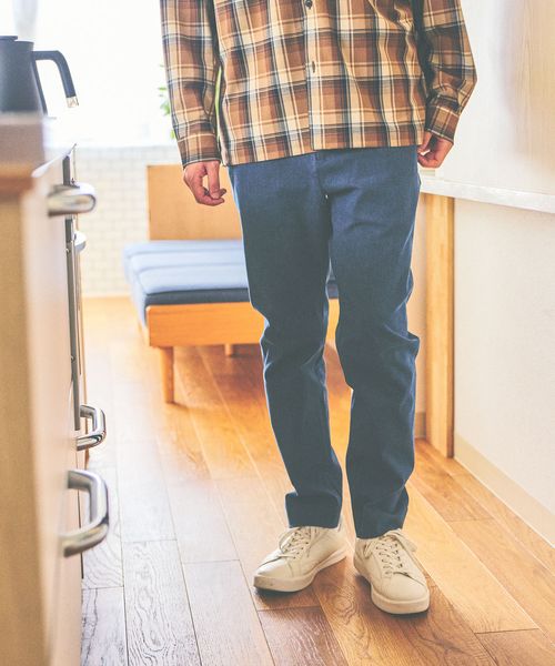 GLOBAL WORK スゴラクストレッチスリムパンツ/975726 ブルー メンズボトムス グローバルワーク 975726 and ST アンドエスティ(旧ドットエスティ) GLOBAL WORK スゴラクストレッチスリムパンツ/975726 ブルー メンズボトムス グローバルワーク 975726 and ST アンドエスティ(旧ドットエスティ)