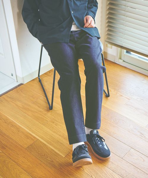 GLOBAL WORK スゴラクストレッチスリムパンツ/975726 ダークブルー メンズボトムス グローバルワーク 975726 and ST アンドエスティ(旧ドットエスティ) GLOBAL WORK スゴラクストレッチスリムパンツ/975726 ダークブルー メンズボトムス グローバルワーク 975726 and ST アンドエスティ(旧ドットエスティ)