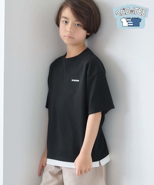 GLOBAL WORK ヘビロッTEEレイヤード半袖/キッズ/976048/アウトレット価格 ブラック キッズ グローバルワーク 976048 and ST アンドエスティ(旧ドットエスティ) GLOBAL WORK ヘビロッTEEレイヤード半袖/キッズ/976048/アウトレット価格 ブラック キッズ グローバルワーク 976048 and ST アンドエスティ(旧ドットエスティ)