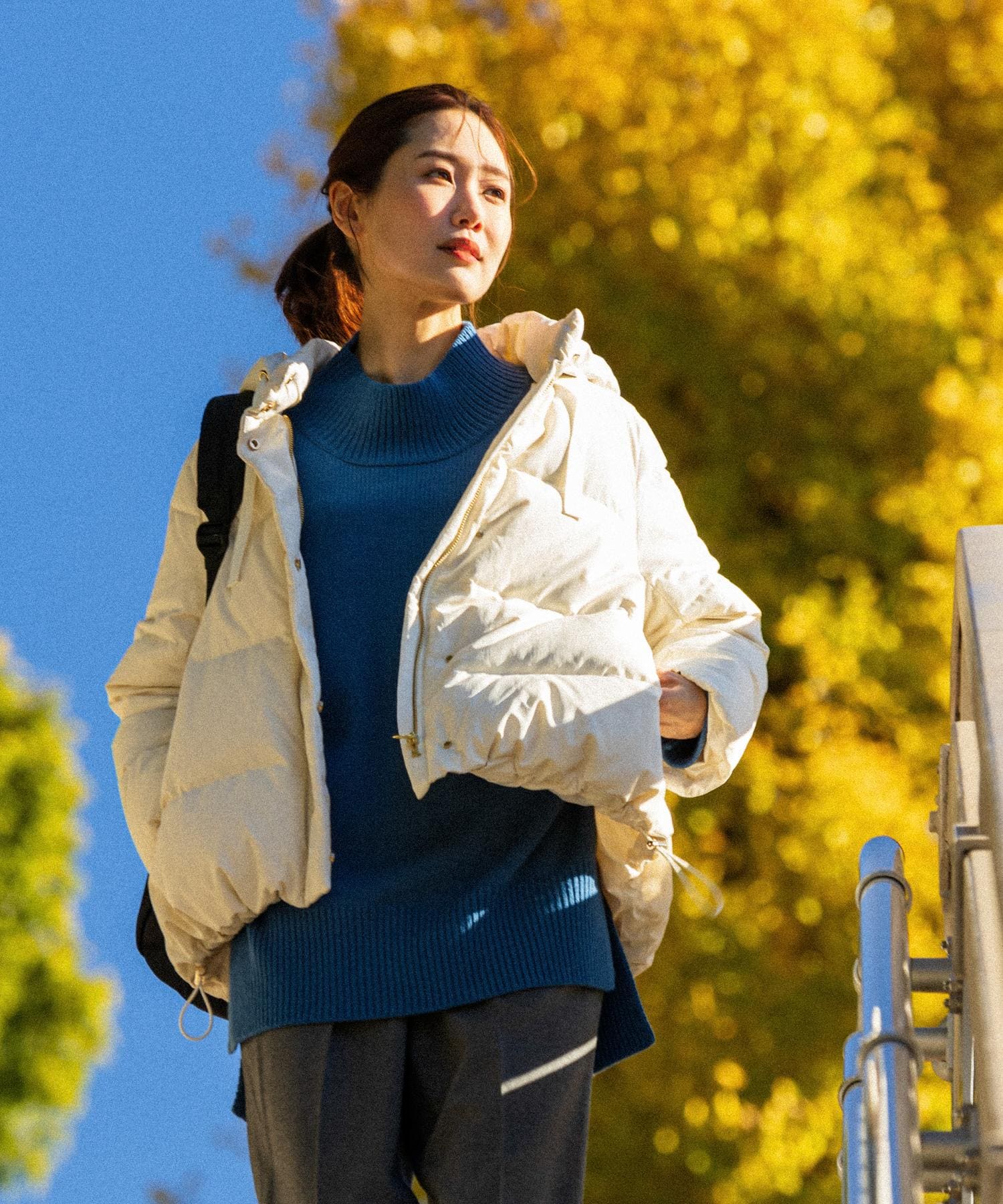 撥水ショートダウンブルゾン/MATINEE LINE/983916/アウトレット価格