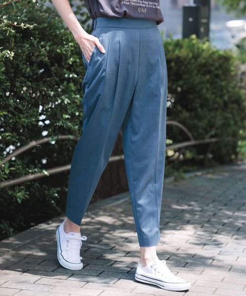 GLOBAL WORK ウツクシルエットDRYテーパードパンツ/986650/アウトレット価格 ブルー S ウィメンズボトムス グローバルワーク 986650 and ST アンドエスティ(旧ドットエスティ) GLOBAL WORK ウツクシルエットDRYテーパードパンツ/986650/アウトレット価格 ブルー S ウィメンズボトムス グローバルワーク 986650 and ST アンドエスティ(旧ドットエスティ)