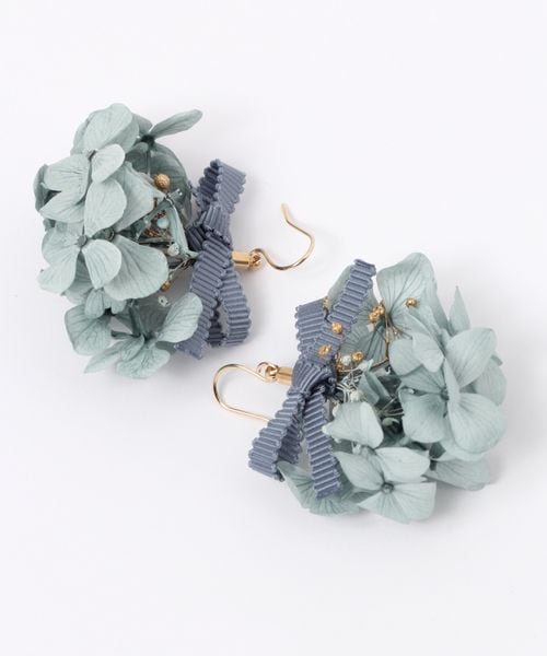 GLOBAL WORK MADE IN JAPANドライフラワーブリザーブドピアス/993079 ライトブルー ウィメンズグッズ グローバルワーク 993079 and ST アンドエスティ(旧ドットエスティ) GLOBAL WORK MADE IN JAPANドライフラワーブリザーブドピアス/993079 ライトブルー ウィメンズグッズ グローバルワーク 993079 and ST アンドエスティ(旧ドットエスティ)