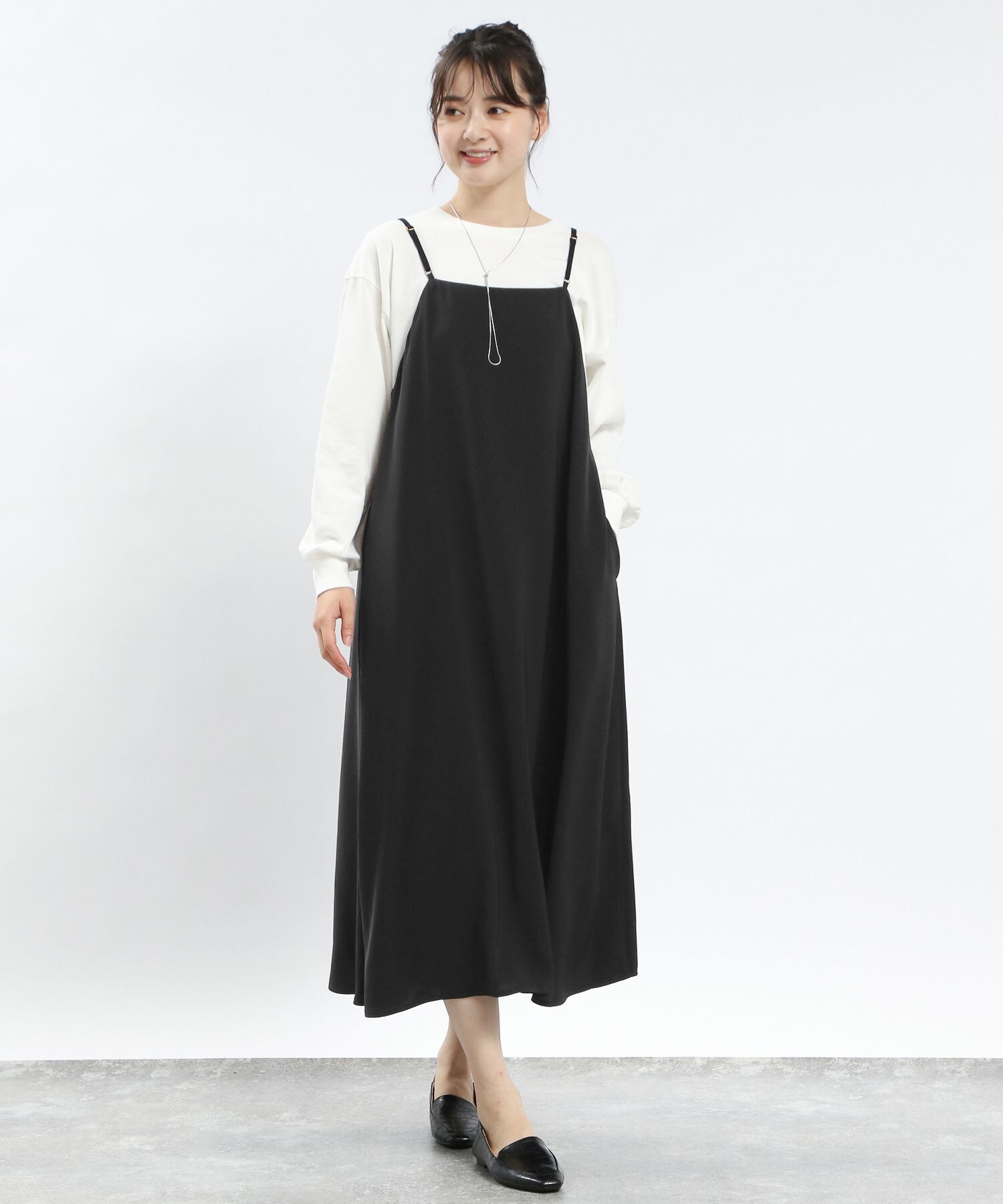 Aラインキャミワンピース/116016 | [公式]グローバルワークスマイル  