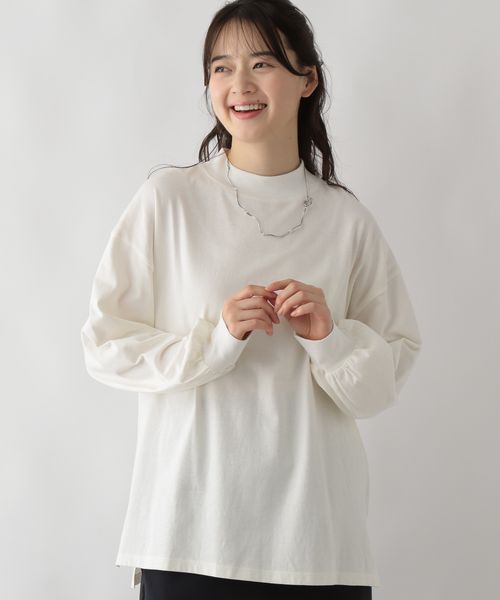 GLOBAL WORK Smile Seed Store 袖ボリュームTシャツ長袖/147427 オフホワイト XL ウィメンズインナー(GS) グローバルワーク スマイルシードストア 147427 and ST アンドエスティ(旧ドットエスティ) GLOBAL WORK Smile Seed Store 袖ボリュームTシャツ長袖/147427 オフホワイト XL ウィメンズインナー(GS) グローバルワーク スマイルシードストア 147427 and ST アンドエスティ(旧ドットエスティ)