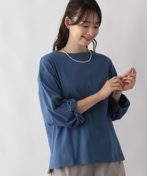 GLOBAL WORK Smile Seed Store 袖ネジリプルオーバー8分袖/147431 ブルー XL ウィメンズインナー(GS) グローバルワーク スマイルシードストア 147431 and ST アンドエスティ(旧ドットエスティ) GLOBAL WORK Smile Seed Store 袖ネジリプルオーバー8分袖/147431 ブルー XL ウィメンズインナー(GS) グローバルワーク スマイルシードストア 147431 and ST アンドエスティ(旧ドットエスティ)