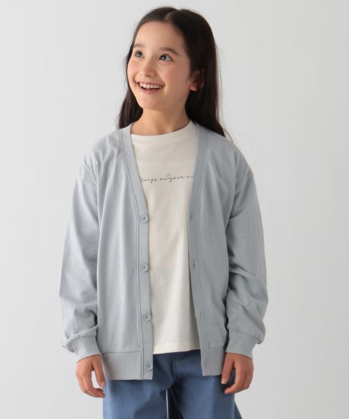 GLOBAL WORK Smile Seed Store コットンUV/Vネックカーディガン/長袖/キッズ/148300 ライトブルー キッズ(GS) グローバルワーク スマイルシードストア 148300 and ST アンドエスティ(旧ドットエスティ) GLOBAL WORK Smile Seed Store コットンUV/Vネックカーディガン/長袖/キッズ/148300 ライトブルー キッズ(GS) グローバルワーク スマイルシードストア 148300 and ST アンドエスティ(旧ドットエスティ)