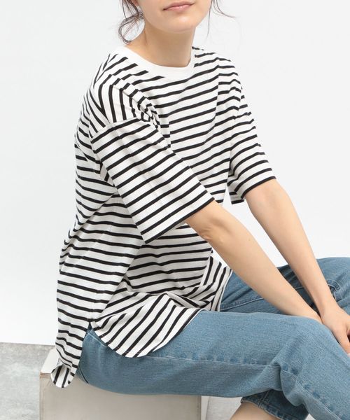 グローバルワーク　七分袖Tシャツ　110
