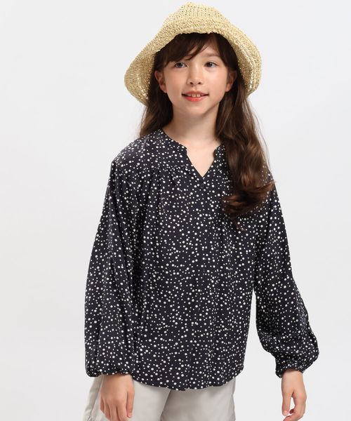 GLOBAL WORK Smile Seed Store レーヨンスキッパーブラウス長袖/キッズ/178564 ダークブルー キッズ(GS) グローバルワーク スマイルシードストア 178564 and ST アンドエスティ(旧ドットエスティ) GLOBAL WORK Smile Seed Store レーヨンスキッパーブラウス長袖/キッズ/178564 ダークブルー キッズ(GS) グローバルワーク スマイルシードストア 178564 and ST アンドエスティ(旧ドットエスティ)