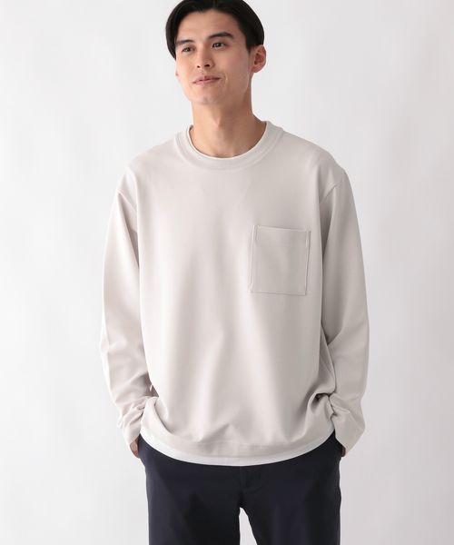 GLOBAL WORK Smile Seed Store ジョーゼットレイヤーTシャツ長袖/213216 オフホワイト L メンズインナー(GS) グローバルワーク スマイルシードストア 213216 and ST アンドエスティ(旧ドットエスティ) GLOBAL WORK Smile Seed Store ジョーゼットレイヤーTシャツ長袖/213216 オフホワイト L メンズインナー(GS) グローバルワーク スマイルシードストア 213216 and ST アンドエスティ(旧ドットエスティ)