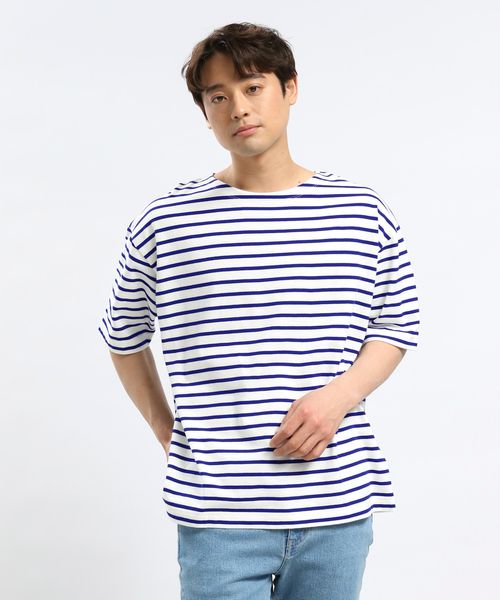 コットンボーダーＴシャツ半袖/984102 | [公式]グローバルワーク