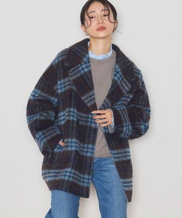予約で10%OFF】チェックリバーシブルPコート | [公式]Gready Brilliant