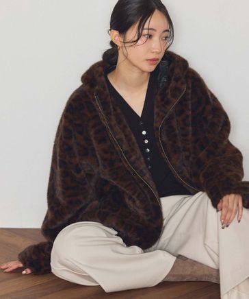 予約で10%OFF】ミンクファーフードブルゾン | [公式]Gready Brilliant