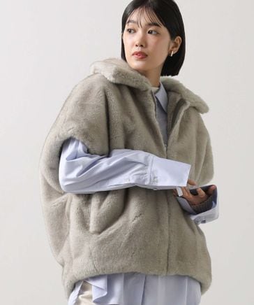 エコファー襟付きベスト | [公式]Gready Brilliant（グレディ