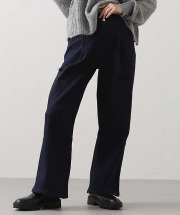 Gready Brilliant　ストレッチタックワイドデニムパンツ ストレッチタックワイドデニムパンツ | [公式]Gready Brilliant（グ