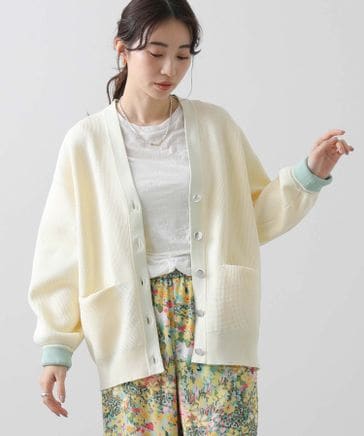 スポンジ片畦Vネックカーディガン | [公式]Gready Brilliant（グ