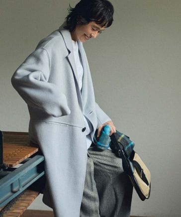 ダブルフェイスロングテーラードコート | [公式]Gready Brilliant（グ