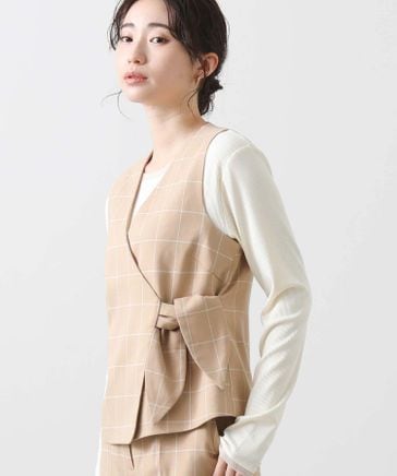 Numph チェックベスト | [公式]Gready Brilliant（グレディ