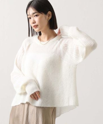 モヘア混ビスチェ片畦柄ニット | [公式]Gready Brilliant（グレディ