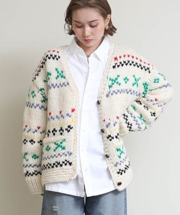 カーディガン　ハンドメイド ハンドメイドカウチンカーディガン | [公式]Gready Brilliant（グ