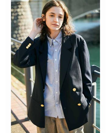 ダブルブレストジャケット WOMEN | [公式]Gymphlex（ジムフレックス）通販