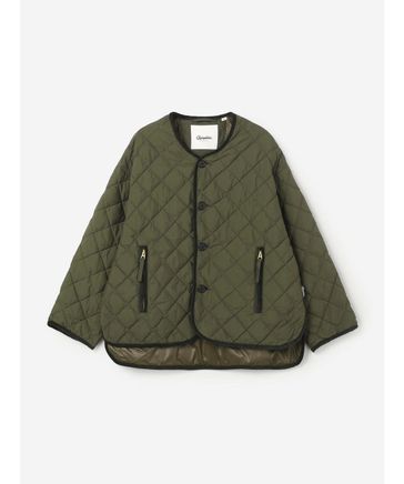 キルトダウンカラーレスジャケット WOMEN | [公式]Gymphlex（ジム