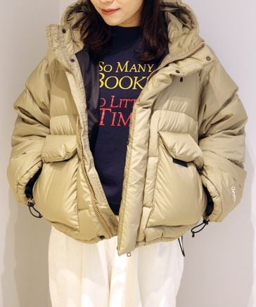 ダウン フードショートジャケット WOMEN | [公式]Gymphlex（ジム