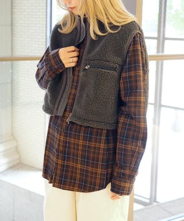 ライトボア ショートベスト WOMEN | [公式]Gymphlex（ジムフレックス）通販