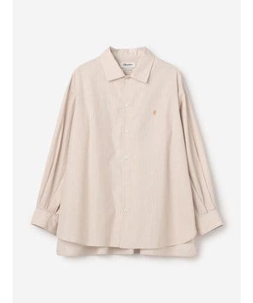 コットン マルチストライプ 長袖チュニックシャツ WOMEN | [公式